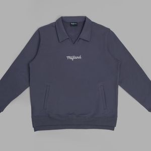 Blue pale indigo mifland Track Sweatshirt